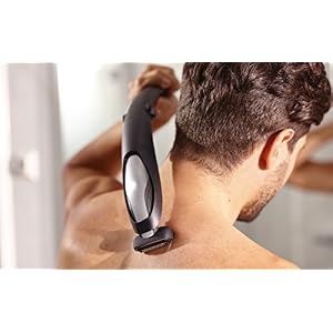 Philips Bodygroom BG2026/15 – Wireless Body Groomer, Wet and Dry Use with Accessory for Back Black and Silver - Image 9