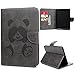 Price comparison product image Tablet Case for Kindle Paperwhite 10th Generation 2018, PU + TPU Multi-Function Leather Silicon Flip Wallet Card Slots Kickstand Soft Full Protection Tablet Cover - Panda