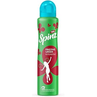 60% OFF SpinZ Pristine Green Perfumed Aerosol Deo (₹112) - Long Lasting Freshness & 24H Protection