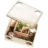 Karlie Labyrinth Für Hamster Rody Cleverinth Aus Echtholz 22.5 x 17.5 X 10 cm