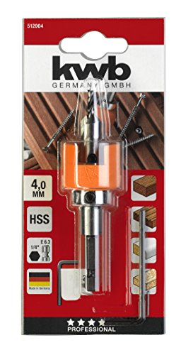 Hartholzbohrer mit Senker - 4