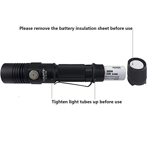 ThruNite TC12 V2 Max 1100 Lumen CREE XP-L Wiederaufladbare LED Taschenlampe (TC12 V2 Kaltweiß) - 4