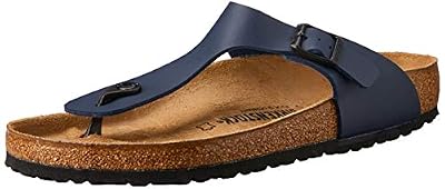 Birkenstock Gizeh - Tongs mixte adulte - Bleu - 43 EU