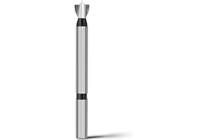 MOXPIFY Forstner, punta da 10 mm, per legno, punte Forstner, diametro 10 mm, lunghezza 90 mm con gambo rotondo da 8 mm