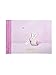Quality Handcrafted Boxed Pink Little Rabbit Baby Record Book Baby Memory Book Christening Gift for Newborn Baby Girl