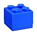 Produktbild LEGO Mini-Box, 4 Noppen, Brotdosen-Einsatz, Snackbox, blau