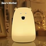 babyzimmer lampenschirm 🐻 USB SILIKON KINDERLICHT - Durch USB-Aufladung wird kein Akku benötigt, aus weichem und sicherem Silikon, das sie umweltfreundlich und energieeffizient macht.