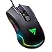 Produktbild VicTsing Mouse Wired-Spiel 14 x 9,2 x 4,8 cm Schwarz