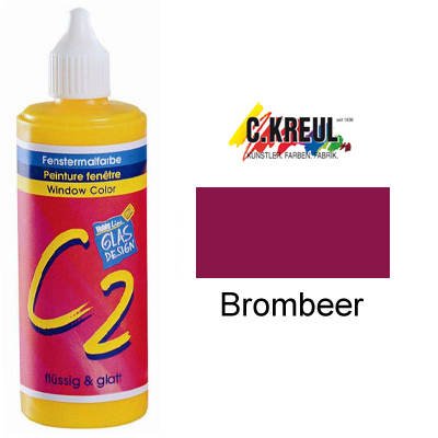 C.KREUL Window Color Hobby Line "C2", 125 ml, brombeer VE=1