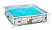 Produktbild Intex Planes piscinette Rohrmotor Carre grau und orange 122 x 122 x 30 cm 340 L