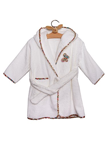Trousselier Bathrobe (1-2 Years, Red Flowers)