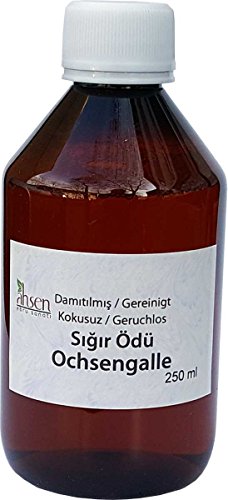 Ahsen Buey bilis sin Olor, kokusuz sigir ödü, OXX Gall with out Smell 250 ML