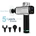 Price comparison product image Muscle Massage Gun 5 Speeds, Noise-Cancelling Technology Massage Device LED Indicator Electric Handheld Massager-Silver