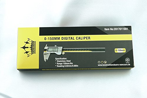 Digital Messschieber 0 -150mm inkl. MH-Messschieberhalter ,Messschieber Digital , Schieblehre ,LCD Anzeige,zum Messen und Prüfen, - 8