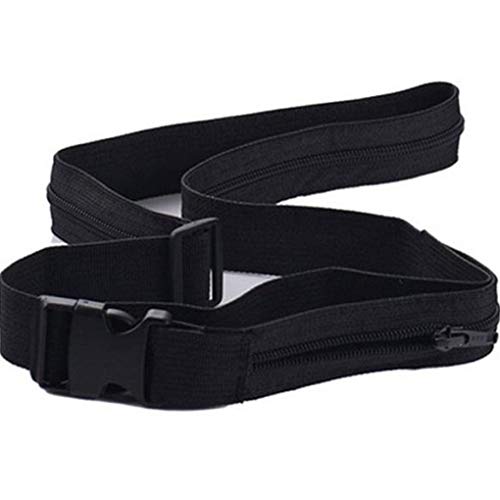Preisvergleich Produktbild Lorsoul Outdoor-Geheimnis Sicherheitstasche mit Reißverschluss schützen versteckte Diebstahlsicher Spielraum-Taillen-Geldgürtel Wallet