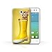 Produktbild Stuff4® Hülle/Case für Alcatel OneTouch Pop S3 / Gummistiefel Muster/Süße Kätzchen Kollektion