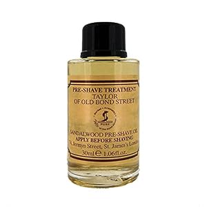 Taylor of Old Bond Street 30ml Sandalwood Pre Shave Oil - Image 2