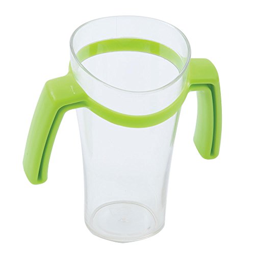 Nosey Cup con asas, transparente
