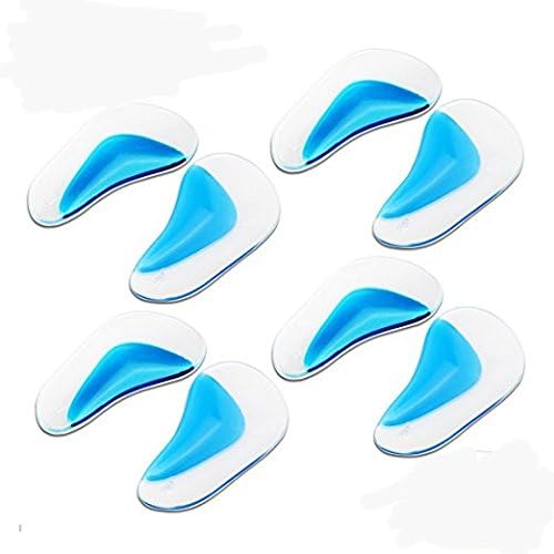 Huakai Arch Support Insoles Gel Foot Massage Flat Feet Insoles Silicone Shoe Adhesive Inserts