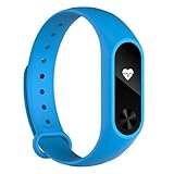 Lemumu W2Men's Frau Bluetooth Schickes Armband/Smar twatch/Sport Schrittzähler für Ios Android Telefon, Schwarz