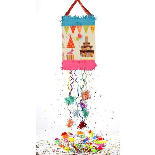 Pinata 30 cm x 20 cm x 20 cm „Party“ Partydekoration - 2