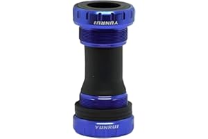 kefeimumu Bike Bottom Bracket, 68-73mm BSA Threaded Bottom Bracket for Mountain Road Bike, Bearing BB Bottoms Brackets set