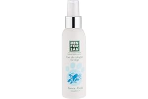 GNCPETS Agua de Colonia para Perros Fresh MENFORSAN - 125 ml – Colonia perro - Sin Irritantes - Cuidado de la Piel