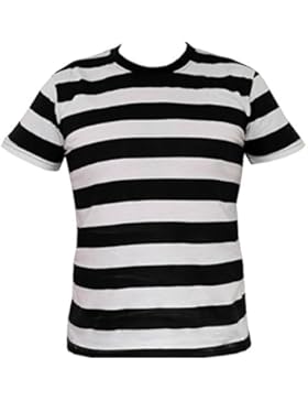 Rock Star Academy schwarz und weiß gestreiftes Shirt