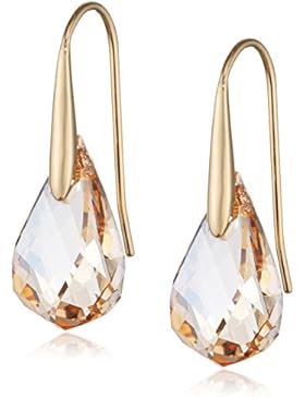 Swarovski Damen-Ohrhänger Energic Ohrringe Kristall gold 3 cm - 5195920