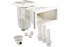 Centrocom Kit Construction Piscine - Kit pièces à sceller - Piscine béton jusqu'à 7x3m de