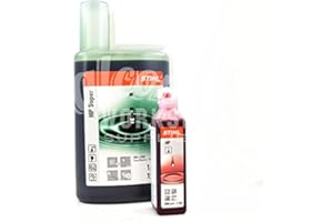 SEDDONS HP SUPER STIHL - STROKE OIL 1 LITRE METERED + ONE SHOT 100ml HP SUPER LOW SMOKE