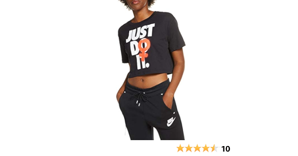 nike crop top rebel