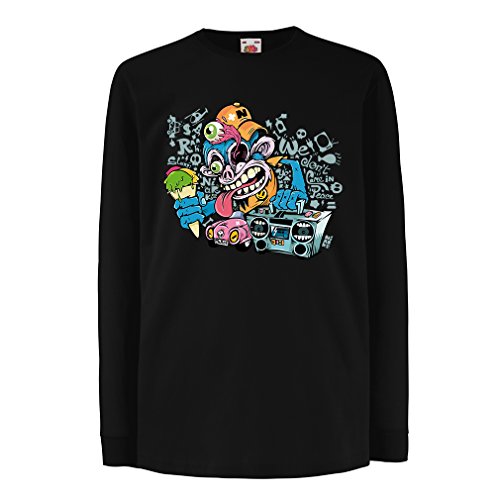 Kids Boys Girls T Shirt The Funky Monkey Dj 80s Desertcart INDIA