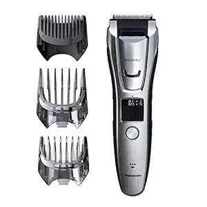 Panasonic Beard, Mustache, Hair and Body Electric Trimmer, Silver- ER-GB80-S