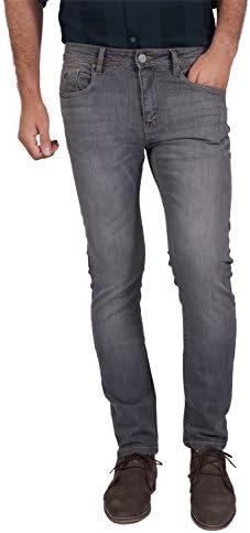 Ticket Jeans Men’s TJ 101 Slim Fit Designer Stretch Jeans