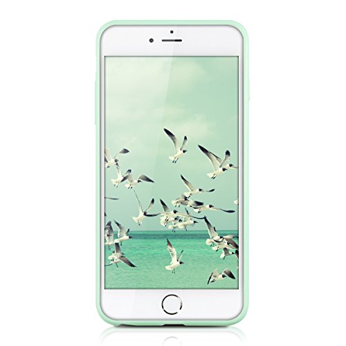 kwmobile Funda para Apple iPhone 6 Plus 6S Plus - Carcasa para m vil en TPU Silicona - Protector Trasero en Menta Mate reviews kwmobile Funda para Apple iPhone 6 Plus 6S Plus - Carcasa para m vil en TPU Silicona - Protector Trasero en Menta Mate