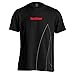 Produktbild Kershaw XXL Short Sleeve Black Tee Shirt with Medium Knife Blade Silhouette and Red Logo; Taped Shoulders; Double Needle Stitching at Collar; Tag-Free Neck Label; 100% Preshrunk Cotton