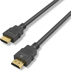 ZEBRONICS Zeb-HAA3020 (3 Meter/9 feet) HDMI Cable Supports 3D, ARC & CEC Extension, Compatible with HDMI-Enabled TV, Blu-ray, Playstation (Gold Plated Connectors)