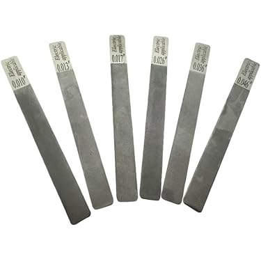 Lot De 6 Limes à Écrou Guitare Acier Inoxydable - Pour Guitare Acoustique, Électrique, Basse, Ukulélé