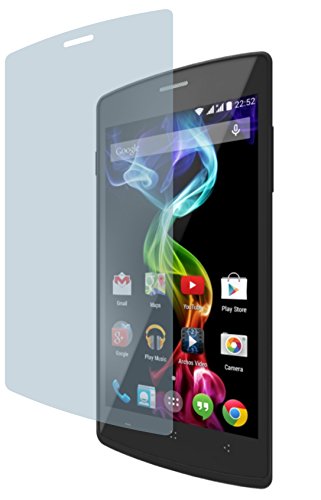 Preisvergleich Produktbild Archos 50b Platinum (2 Stück) PREMIUM Displayschutzfolie Bildschirmschutzfolie kristallklar Schutzhülle Displayschutz Displayfolie Folie