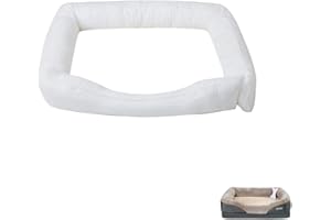JOYELF Cuscino per imbottitura con inserto di ricambio per letto per cani in memory foam ortopedico - XXlarge