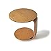 Produktbild WSR Couchtisch, Moderner Runder Magazin-Beistelltisch, Schlafzimmer-Nachttisch, Sofa-Teetisch, Abnehmbarer Mini-Endtisch Aus Holz,Ursprüngliche H,Einheitsgröße