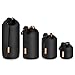 Price comparison product image K&F Concept Lens Pouch, 4pcs Black Lens Pouch Bag Soft Lens Protector Neoprene Lens Pouches for Cannon Nikon Sony Camera Lens with S/M/L/XL Size