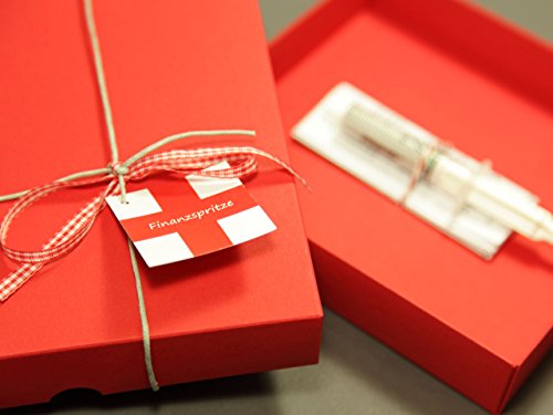 Geldgeschenk Verpackung „Finanzspritze“ für Geburtstag Hochzeit, Geld schenken - 3