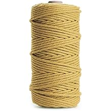 TOPWA - Cordón de macramé para colgar en la pared, para manualidades, tejer,