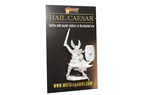 Warlord Games, Vercingetorix, Gallic Celt Chieftain, Hail Caesar Wargaming Miniatures