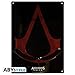 Produktbild Assassins Creed - 3D Blechschild - Crest Logo - 38 x 28 cm