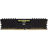 Corsair CMK8GX4M1D3000C16 Vengeance LPX 8 GB (1 x 8 GB) DDR4 3000 MHz C16 XMP 2.0 High Performance Desktop Memory Module, Bla
