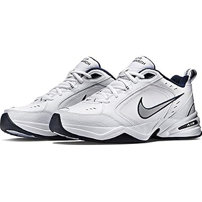 Nike Monarch Iv, Chaussures de Fitness Homme, Blanc (White/Metallic Silver 102), 40.5 EU