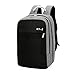 Produktbild WANGFF Stadt Anti-Diebstahl Rucksack Laptop Rucksack mit USB Ladeanschluss Functional Schulrucksack Knapsack leicht School Bag wasserdicht Backpack für Herren/Damen,LightGray